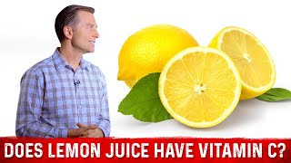 Apakah Jus Lemon Botolan Kaya Vitamin C? – Dr.Berg