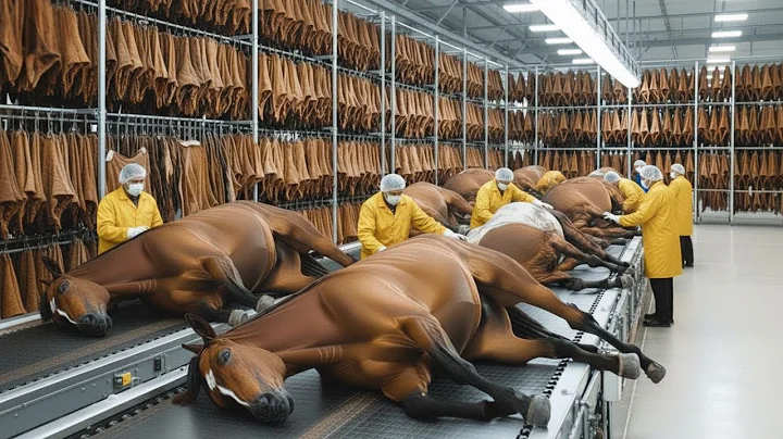 Inside the Horse Leather Factory: From Raw Hide to Million-Dollar Luxury (Full Process)
