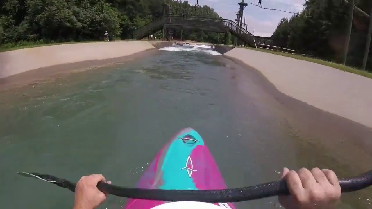 U.S. National Whitewater Center - Wilderness Channel kayaking - YouTube