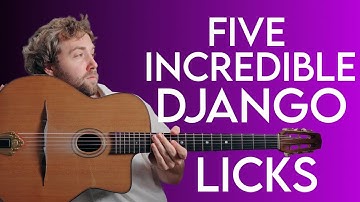 Five Django Reinhardt Licks From Minor Swing