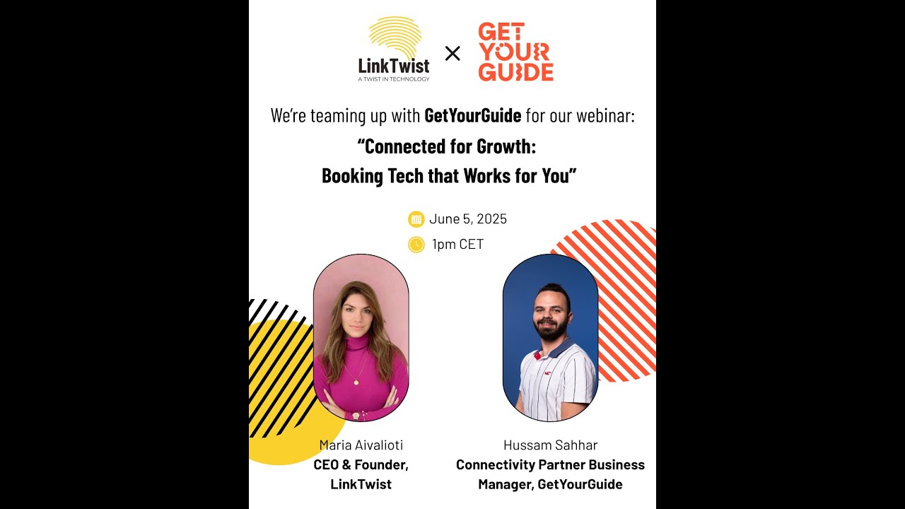 How to Grow Tour & Activity Bookings in 2025 | LinkTwist x GetYourGuide Webinar