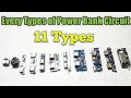 Every Types of Power Bank Circuit Module, 11 Types all Total