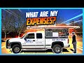 Day to Day EXPENSES with running my PRESSURE WASHING BUSINESS