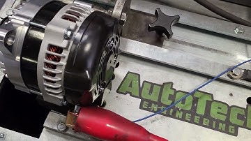 Serpentine system 180amp alternator, Idle voltage comparisons with load draw.