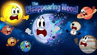 The Disappearing Moon! | #aumsum #kids #science