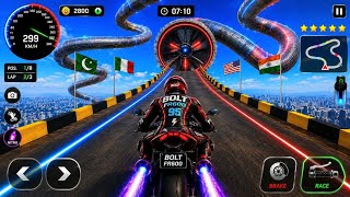 🚨IMPOSSIBLE GT MOTO BIKE RACING 2026 - HARD BIKE RACING STUNTS 3D - ANDROID GAMEPLAY (PART 01) screenshot 2
