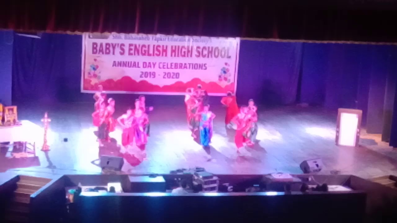 Baby's English High school annual day celebration s - YouTube