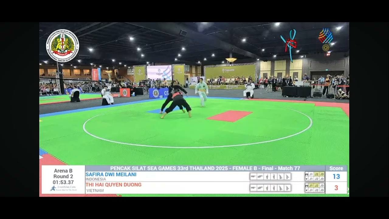Safira Dwi Meilani sumbang medali emas seagames Thailand 2025