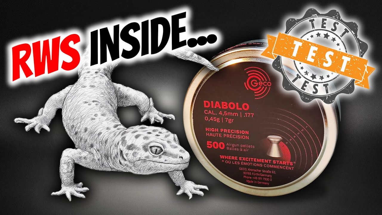 Test plombs - Geco Diabolo 4.5mm/0.45g. à 20m.