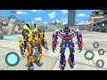 Optimus Prime And Bumblebee Robot Jet Car Bike Transformation Robot Game 2020 😮 - Android Gameplay