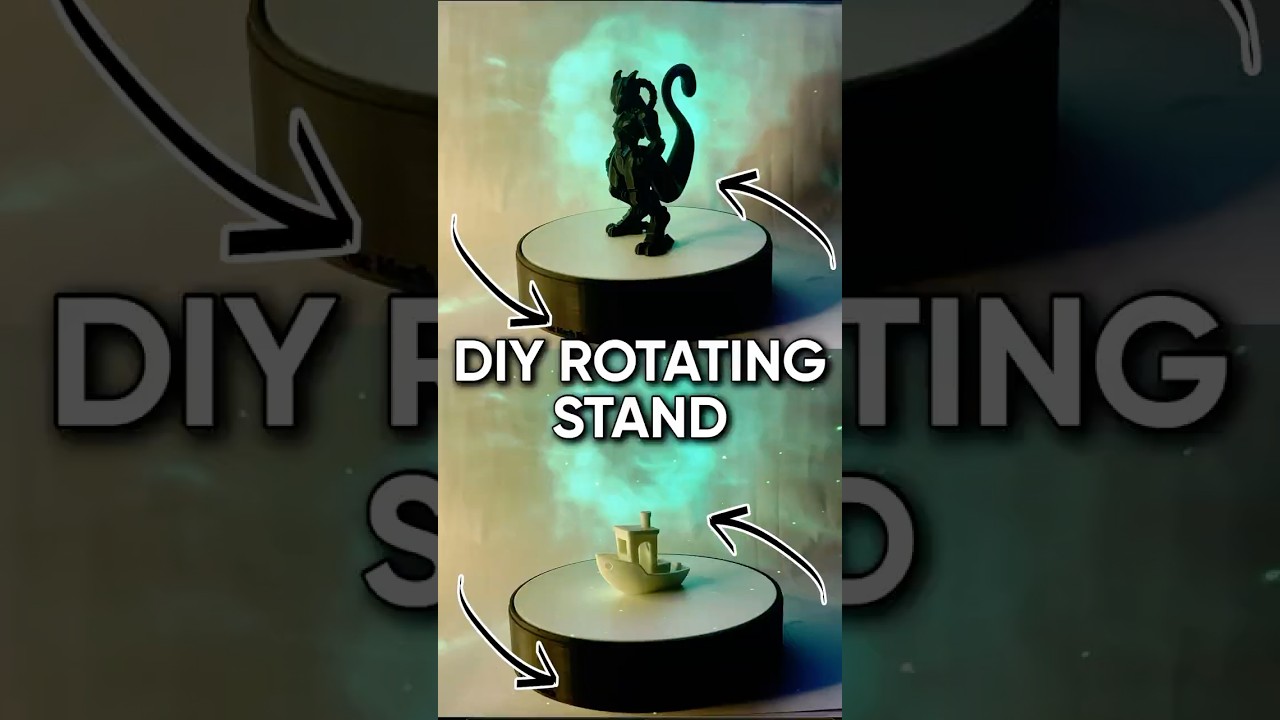 Custom Rotating Display Stand — DIY Project!