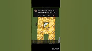 MineCraft but subscribe name with unique blocks #Minecraft #gamer