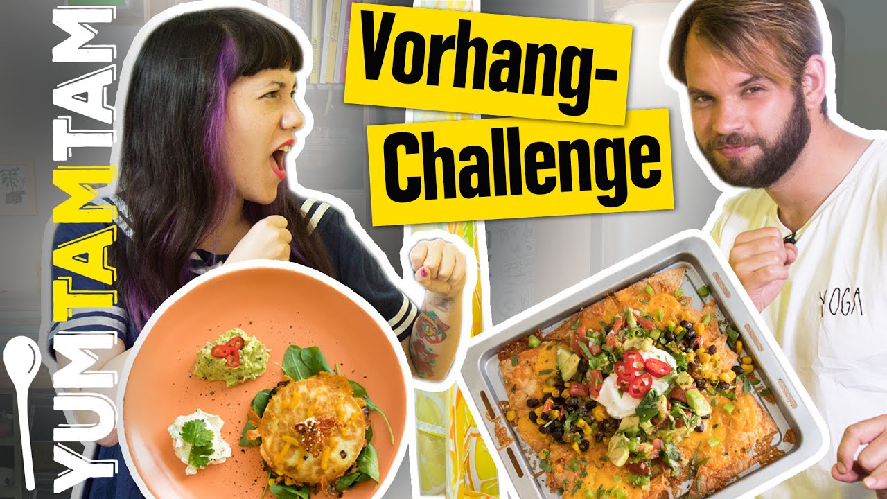 Vorhang-Challenge #9 // Tortilla-Rezept // #yumtamtam