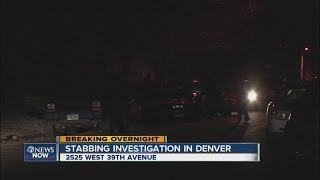Denver man rushed to hospital in critical condition after Saturday morning stabbing