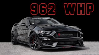 2017 Shelby GT350R 1000R Twin Turbo Dyno Testing | 962 whp