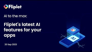 AI to the max: Fliplet