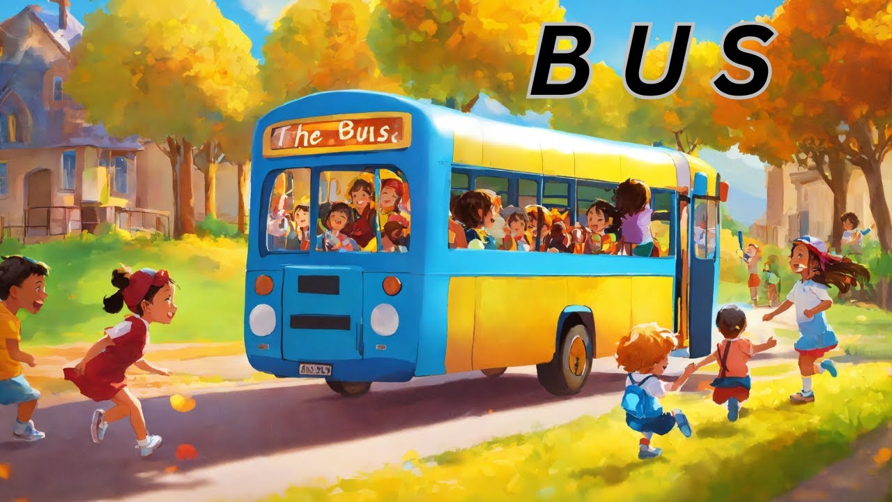 Wheels On The Bus / Wheels on The Bus Nursery Rhymes / Wheels On The