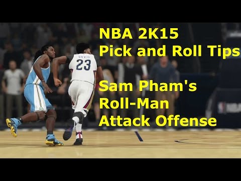 NBA 2K15 Tips How to Dominate with Pick and Roll Freelance: "PLAYOFF" Anthony Davis Highlights