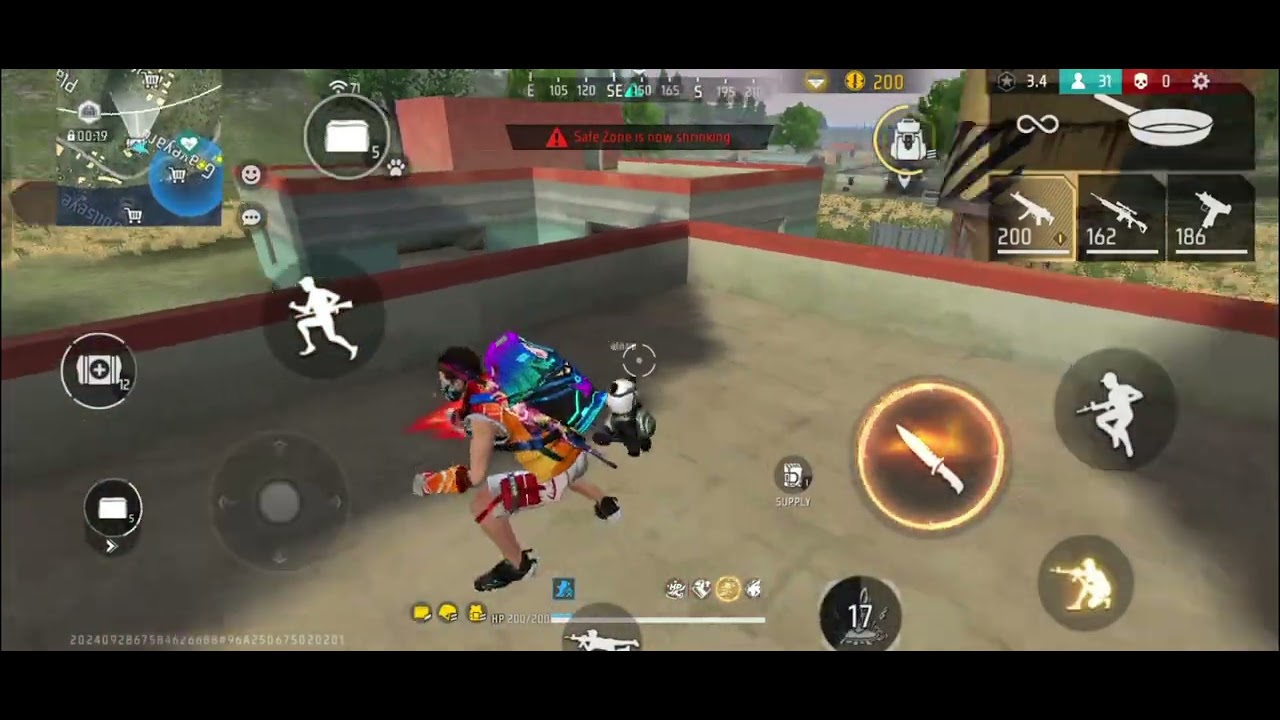 FREE FIRE GAMEPLAY || #freefire #totalgaming #brranked 