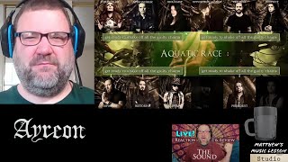 Music Teacher Live Reacts to Ayreon Aquatic Race The Source Album Reaction &amp; Review