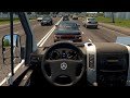 Mercedes Benz Sprinter 313 CDI - City Car Driving [Steering wheel gameplay]