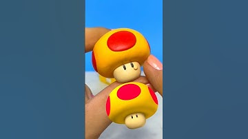 MEGA MUSHROOM POWER-UP made with CLAY