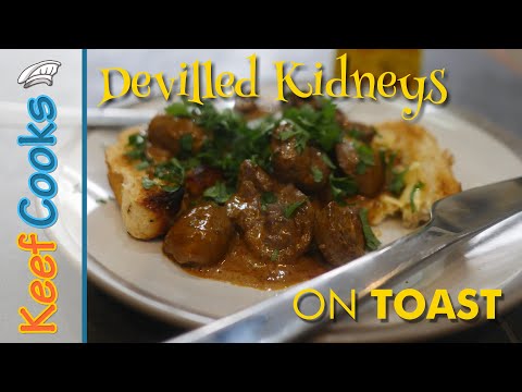 Devilled Kidneys on Toast