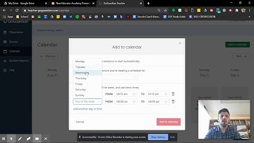 GoGuardian: Setting Up Recurring Times