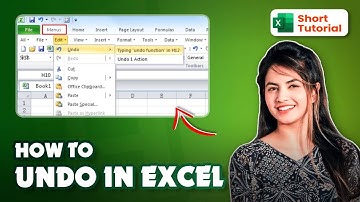 How to Undo in Excel 2024 (Easy and Quick)