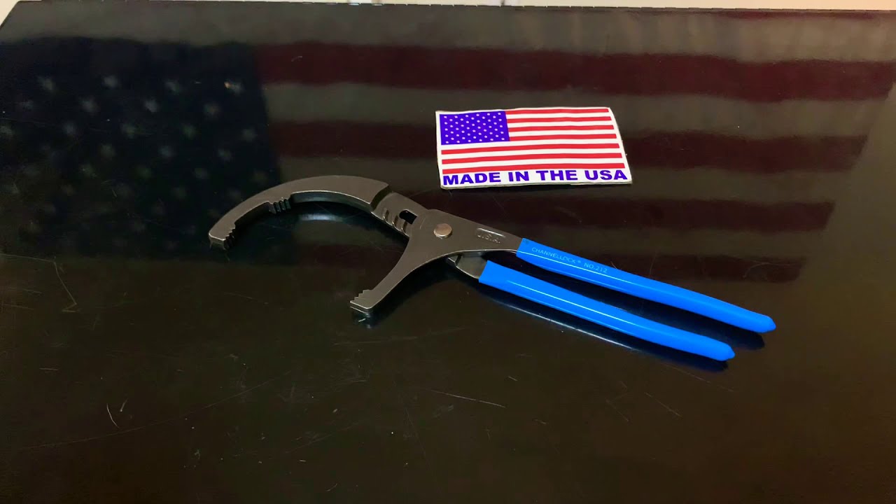 Channellock 212 🇺🇸 Oil Filter wrench YouTube