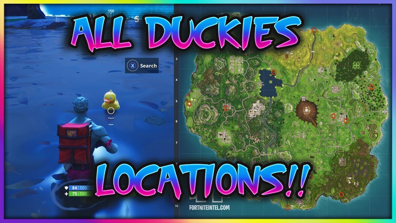 "Search Rubber Duckies" All Locations Season 4 Week 3 ... - 1280 x 720 jpeg 206kB