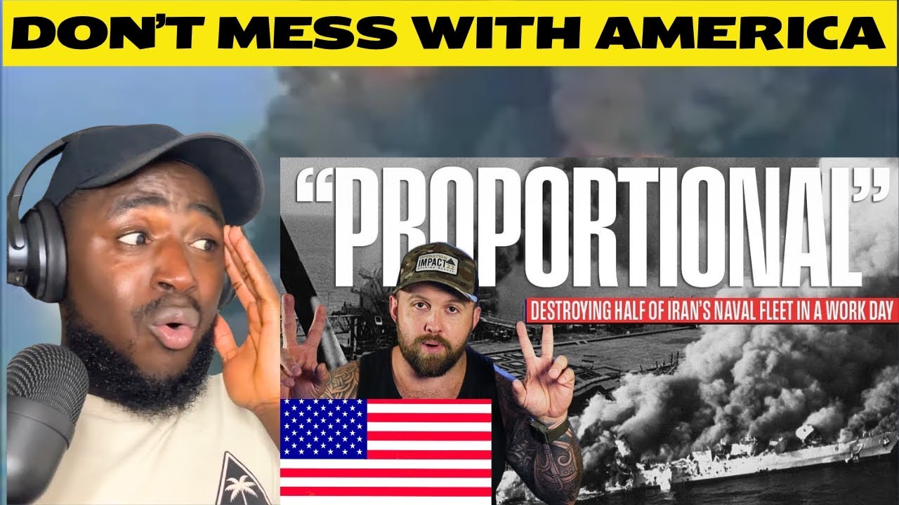 Wait... The U.S. DESTROYED Iran’s Navy in 8 HOURS?! British Reaction to Operation Praying Mantis!