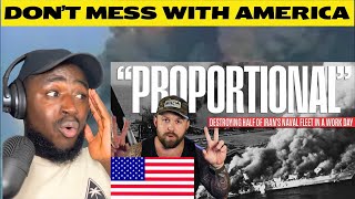 Wait... The U.S. DESTROYED Iran’s Navy in 8 HOURS?! British Reaction to Operation Praying Mantis!
