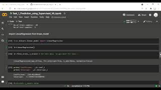 Task 1 Prediction using Supervised ML ||Data Science Intern|| The Sparks Foundation||GRIP AUG'21