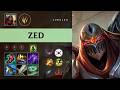 Zed Jungle vs Lee Sin - KR Master Patch 26.09
