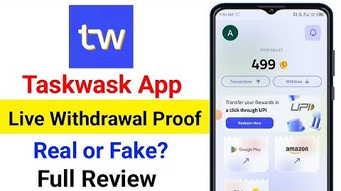 Taskwask App Withdrawal Proof | Taskwask App Payment Proof | Taskwask App Real or Fake