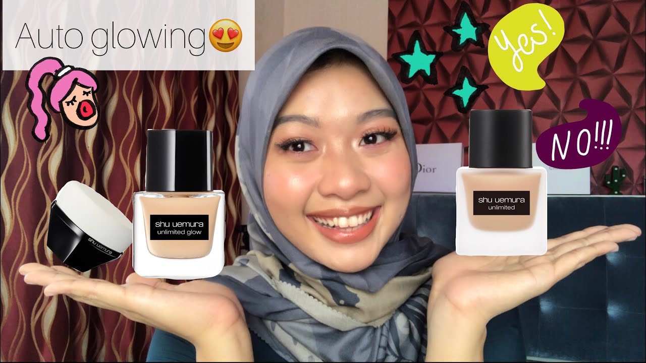 SHU UEMURA UNLIMITED GLOW FOUNDATION REVIEW FIRST IMPRESSION !! YouTube