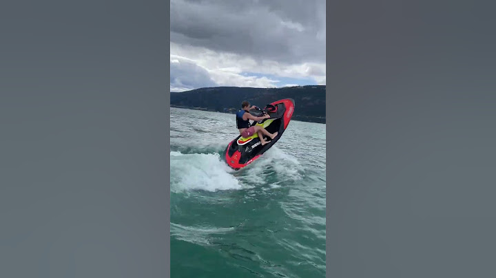 Best way to get on your Seadoo