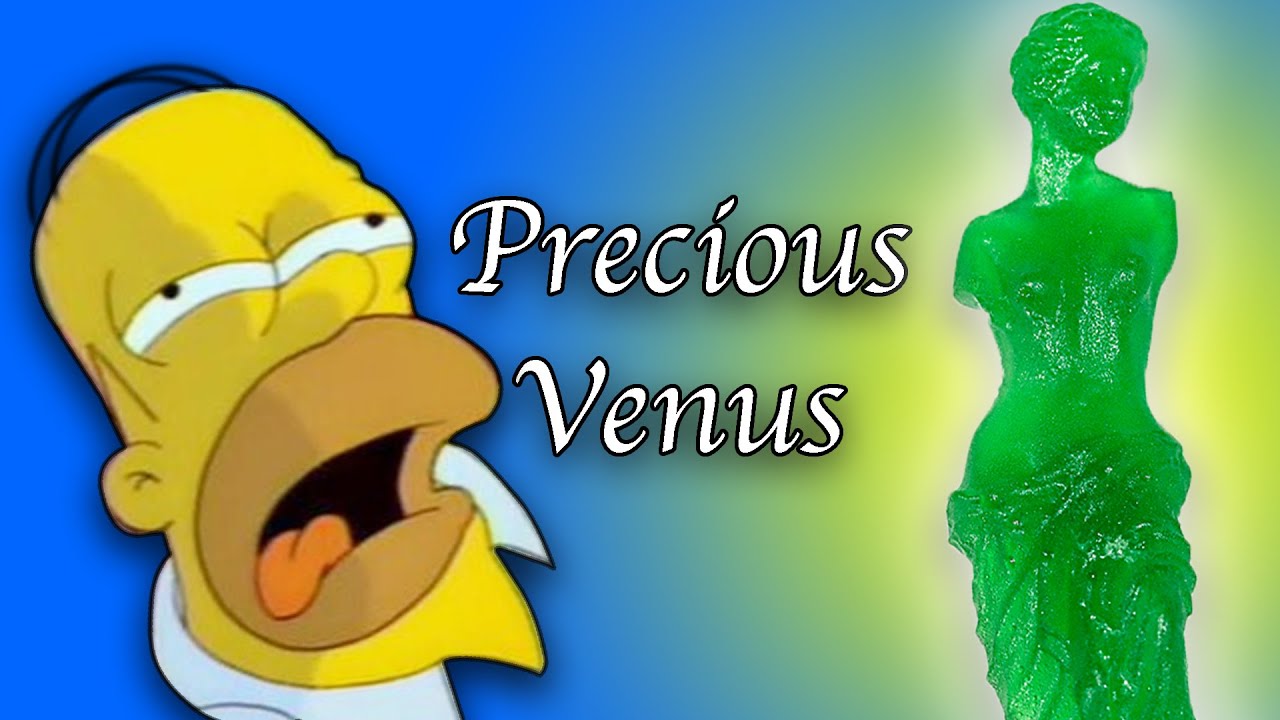 I Recreated The Gummy Venus de Milo from The Simpsons YouTube