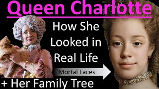 QUEEN CHARLOTTE in Real Life: Recreating her Portraits + Family Tree Mortal Faces