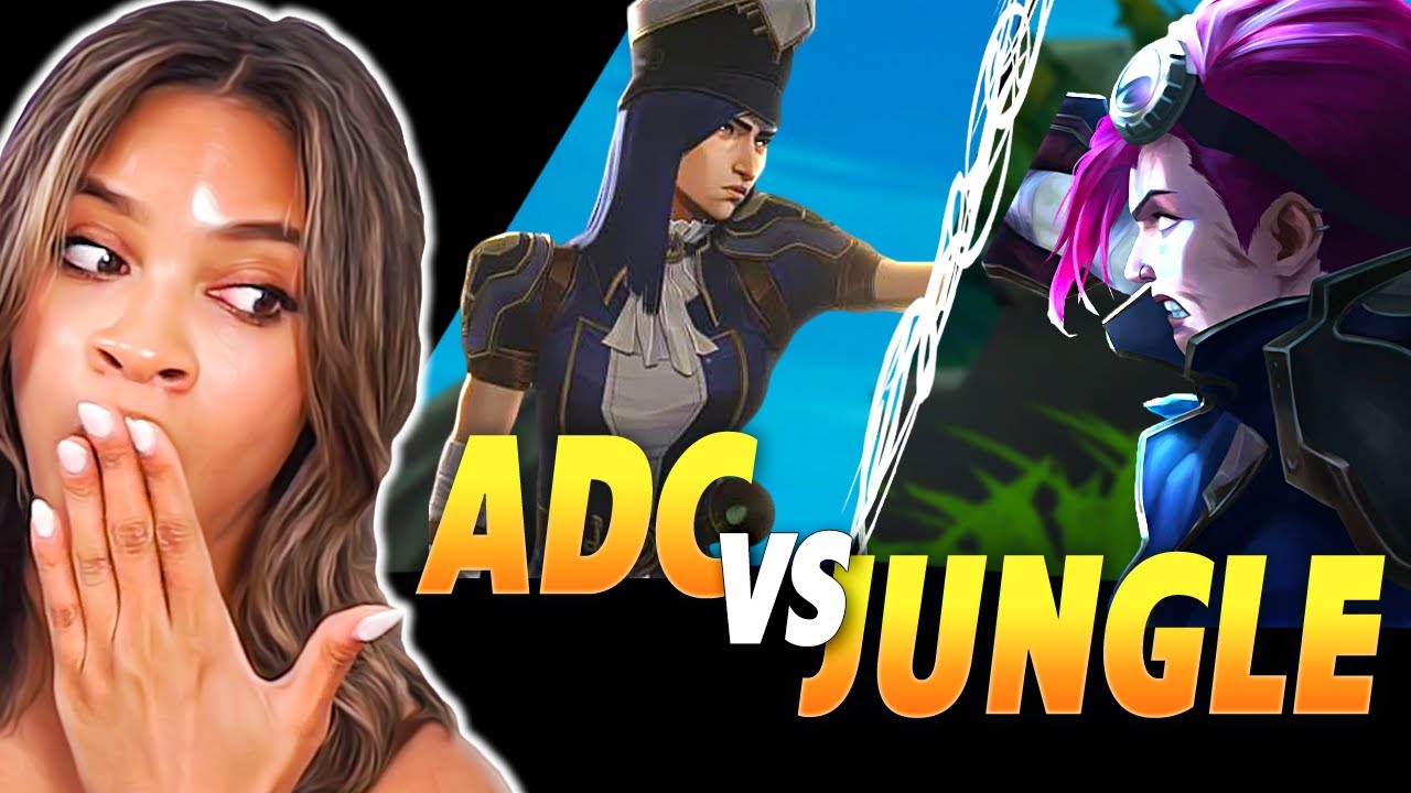 ARCANE MATCHUP - Caitlyn ADC vs Enemy Vi Jungle// League of Legends Ranked Gameplay Mrs Chim Chim
