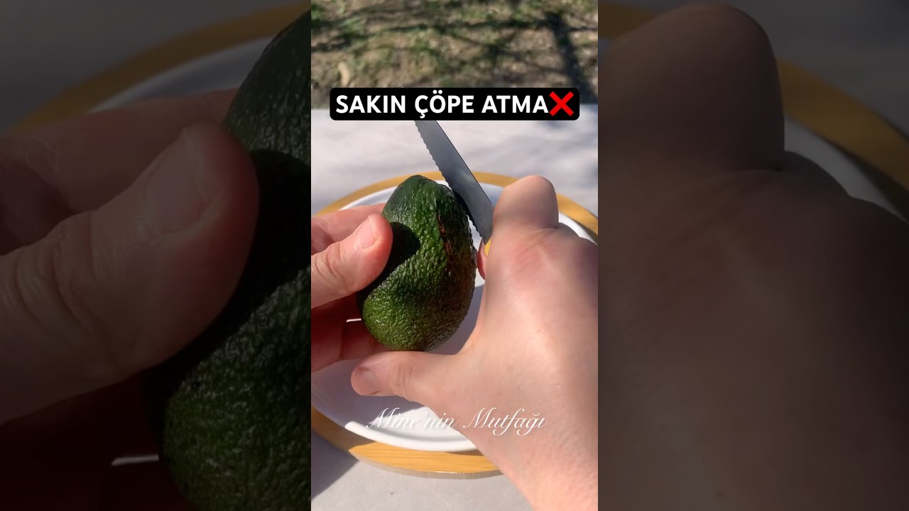 🥑 SAKIN ÇÖPE ATMA!!!!#keşfet #tarif #trending #yemektarifleri
