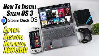 How To Install Steam Deck OS on Any Laptop, Desktop, Or Hand-Held, It's Pretty Awesome!