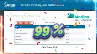 Marlins Test For Seafarer Score 99%