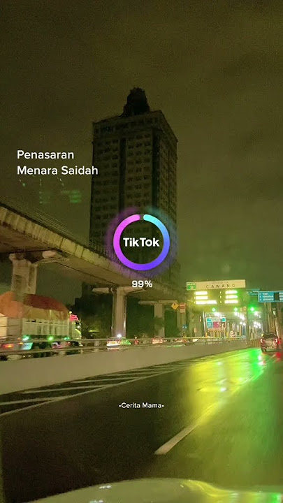 Cek kondisi Menara Saidah pakai filter AI Manga yang viral di TikTok - Cerita Mama