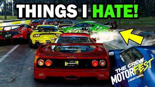 Top 10 Things I HATE in The Crew Motorfest!