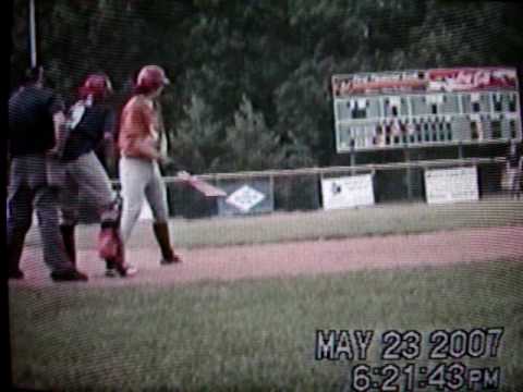 Home Run- Shawn Walker hit over score board