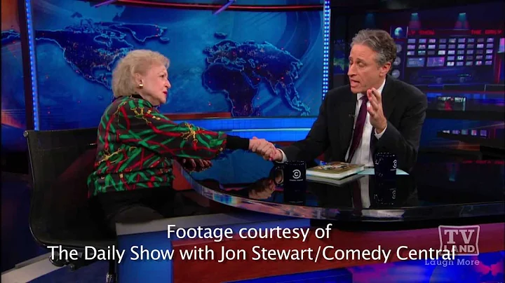 Betty White Visits The Daily Show With Jon Stewart