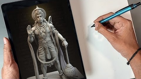 How To Draw Hanuman ji 😍 Step By Step Outline Tutorial 🔥 | its art adda #hanuman #drawing