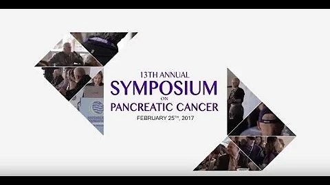 Dr. Go's Opening Remarks at the 13th Annual Symposium on Pancreatic Cancer